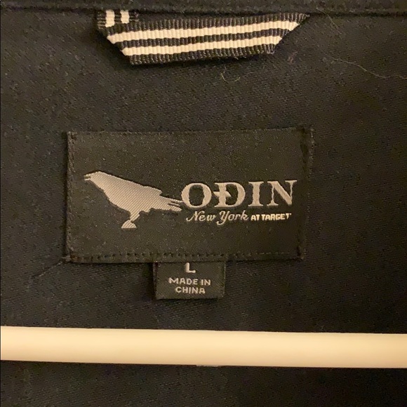 Men’s L Odin NY by Target Black Blazer Jacket NWT - Picture 2 of 8